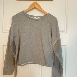 Renvy grey sweatshirt with chain detail. Size medium
